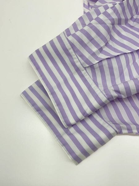 LE PHIL(ルフィル) / 長袖シャツ/FREE/コットン/パープル/ストライプ