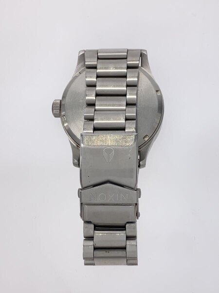 NIXON(ニクソン) / クォーツ腕時計/アナログ/--/BLK/SLV/SS | 中古品の 