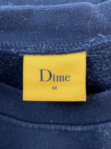 Dime(ダイム) / MFGクルーネック/スウェット/M/コットン/ブラック 