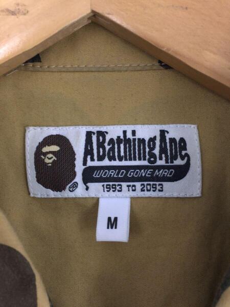 A BATHING APE(アベイシングエイプ) / 長袖シャツ/M/コットン