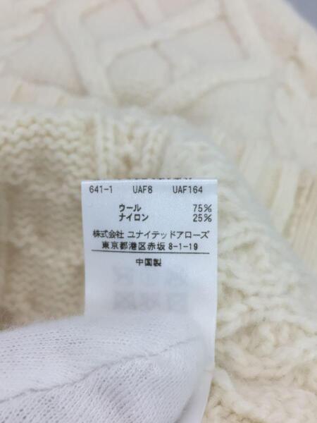 UNITED ARROWS(ユナイテッドアローズ) / セーター(厚手)/--/ウール/CRM