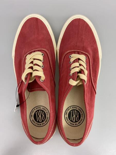RRL(ダブルアールエル) / ローカットスニーカー/25cm/RED/キャンバス 