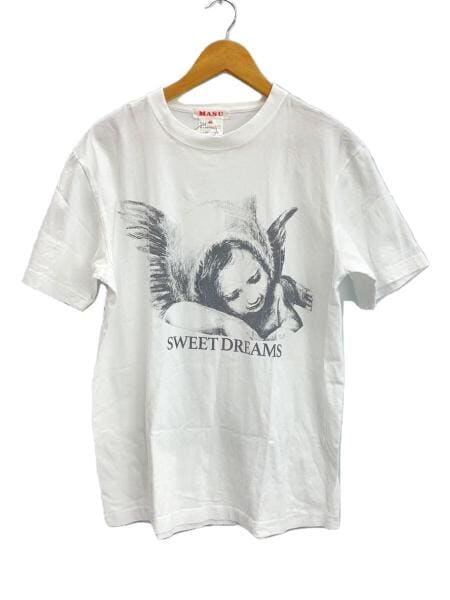 MASU(エムエーエスユー) / Tシャツ/46/コットン/WHT/MASS-CS0224R 