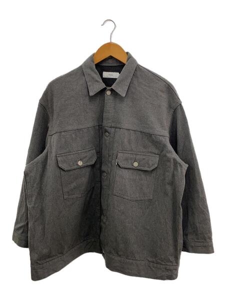 Graphpaper(グラフペーパー) / 21SS/Gジャン/1/コットン/GRY/無地 
