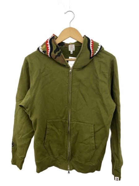 A Bathing APE フード付シャツ A Bathing Ape シャークデザイン フード 