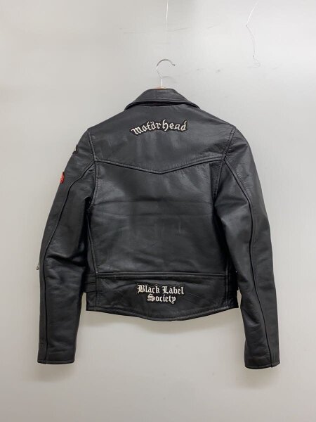 ダブルライダースジャケット&frasl;M&frasl;レザー&frasl;BLK&frasl;? NULL ?