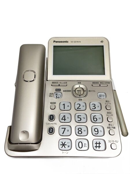 Panasonic(パナソニック) / 電話機 VE-GD78DL-N [シャンパンゴールド 