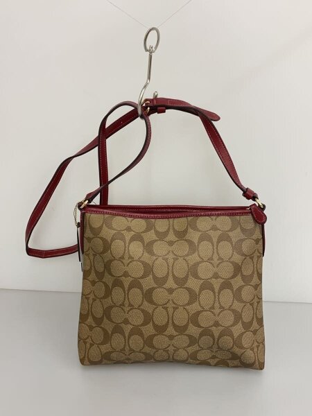 COACH(コーチ) / ショルダーバッグ_シグネチャー_ブラウンレザー/--/総 