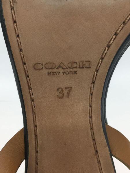 COACH(コーチ) / サンダル/23.5cm/BLK | 中古品の販売・通販なら 
