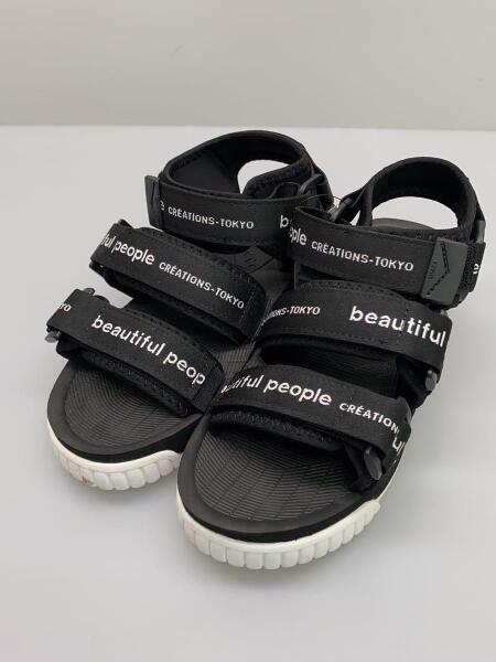 beautiful people(ビューティフルピープル) / サンダル/22cm/BLK  