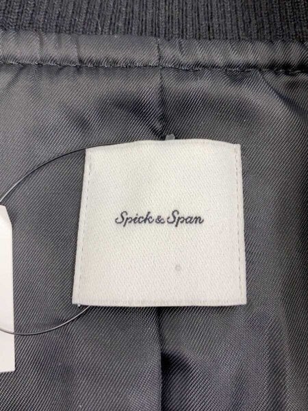 Spick&Span(スピックアンドスパン) / スタジャン/38/ウール/BLK | 古着