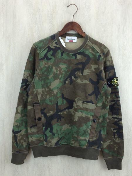 Supreme(シュプリーム) / ×STONE ISLAND/14AW Crewneck Sweatshirt 