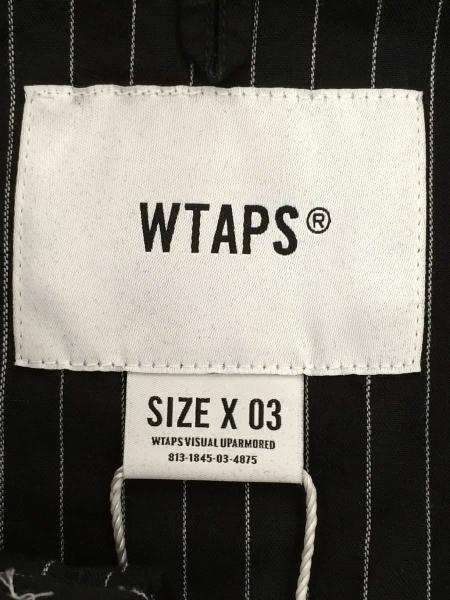 正規★ WTAPS 18SS ストライプ シャツ BOUTIQUE LS / SHIRT HELL IN BONE ダブルタップス ★S グレー WTAPS⁄ダブルタップスよりストライプシャツが買取入荷いたしました
