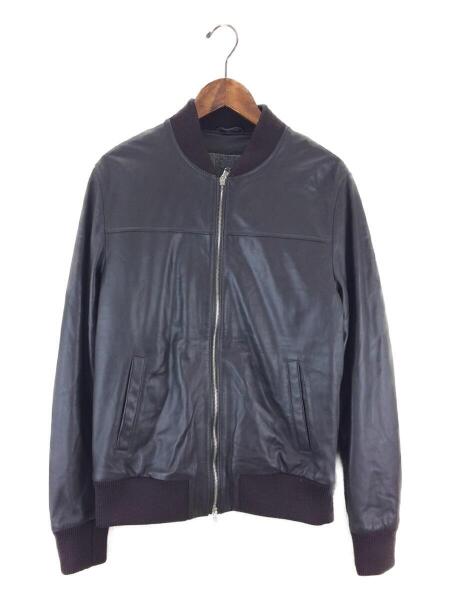 eleventy(イレブンティ) / レザ-ブルゾン/40/ゴートレザー/BRW | 古着 