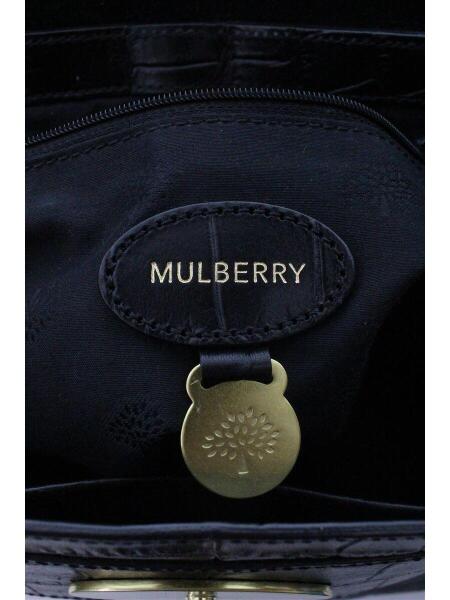 MULBERRY(マルベリー) / 2wayショルダーバッグ/クロコ型押し/レザー 