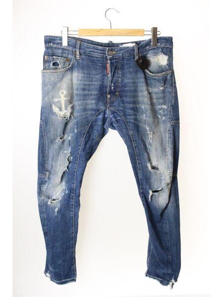 DSQUARED2(ディースクエアード) / 13SS/TIDY BIKER/カットオフ/パッチ 