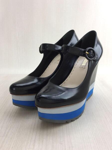 PRADA(プラダ) / パンプス/37/BLK/レザー | 中古品の販売・通販なら