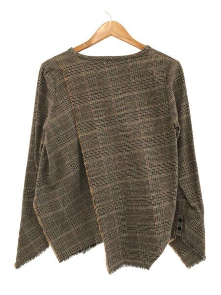 AKANE UTSUNOMIYA(アカネウツノミヤ) / Ronherman別注/Asymmetry shirt 
