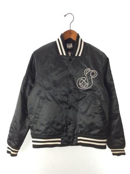 Subciety」 スタジャン SMALL ブラック×ホワイト メンズ subciety 