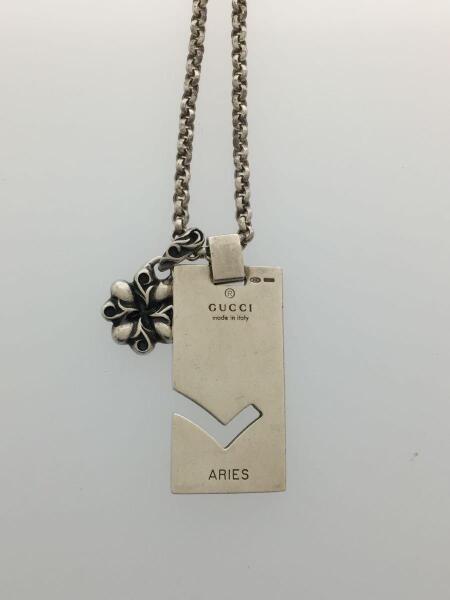 GUCCI / プレートネックレス/SV925/SLV/トップ有/レディース⑪ GUCCI(グッチ) / プレートネックレス/ネックレス/SV925/SLV | 中古品の