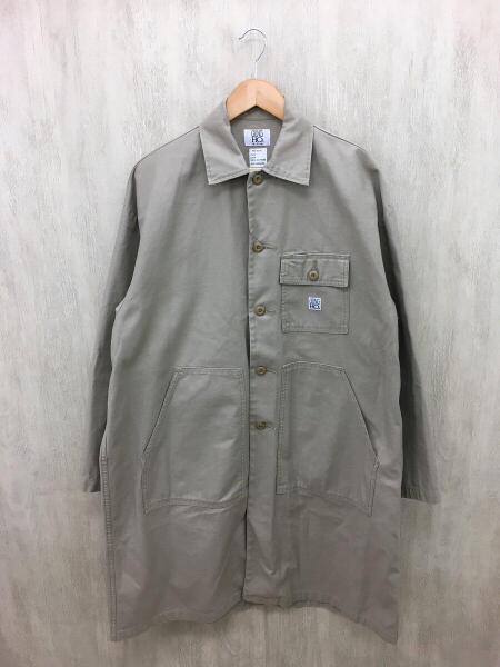 GUNG HO(ガンホー) / ショップコート/M/コットン/BEG/無地/211-1504 