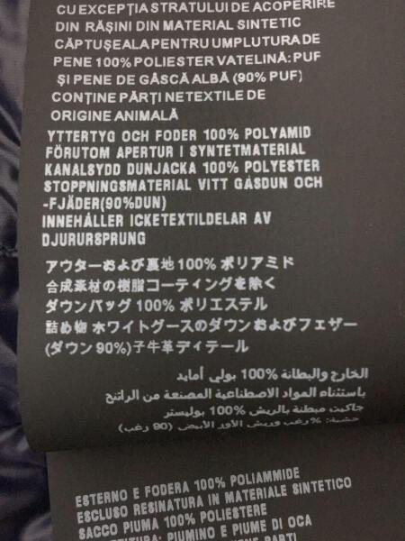 PRADA(プラダ) / ダウンジャケット/48/ナイロン/NVY/無地 | 古着の販売