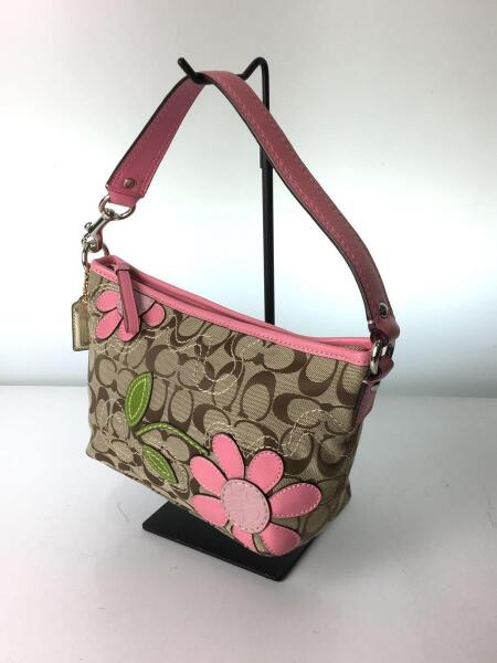 COACH(コーチ) / ハンドバッグ/キャンバス/BEG/F14723/フラワー 