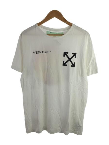 OFF-WHITE(オフホワイト) / Tシャツ/XL/コットン/WHT/OMAA027S19185035 