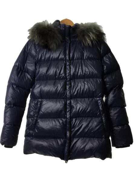 新品未使用　DUVETICA ジャケット サイズ50 DUVETICA デュベティカ フード付きダウンジャケット サイズ50 ブルー