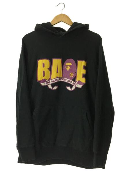 A BATHING APE(アベイシングエイプ) / パーカー/L/コットン/BLK/APE 