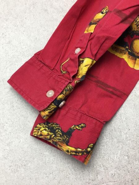 Supreme(シュプリーム) / 13AW/Lions Shirt/長袖シャツ/S/コットン/RED