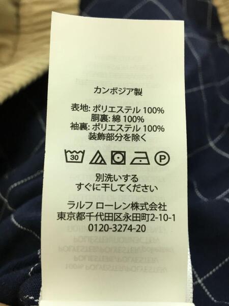 POLO RALPH LAUREN(ポロラルフローレン) / ジャケット/M/コットン/BEG