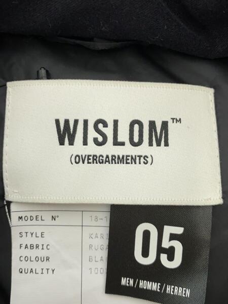 WISLOM(ウィズロム) / ダウンジャケット/5/ナイロン/BLK/無地/18