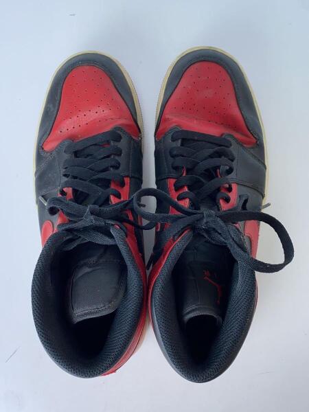 NIKE(ナイキ) / ハイカットスニーカー/27.5cm/RED/レザー/554724-074