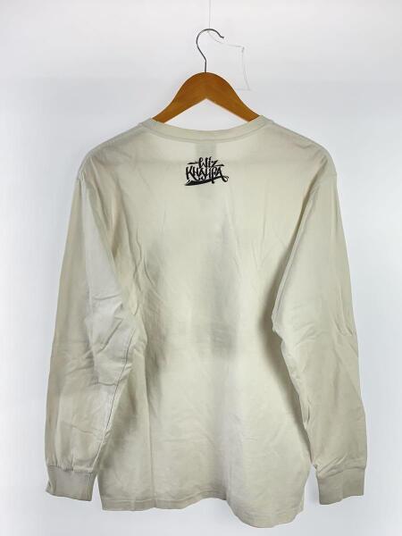 A BATHING APE(アベイシングエイプ) / 長袖Tシャツ/L/コットン/WHT 