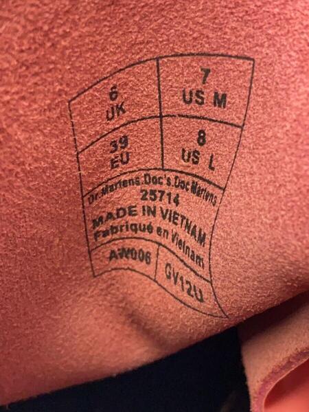 Dr.Martens(ドクターマーチン) / レースアップブーツ/UK6/PNK/25714