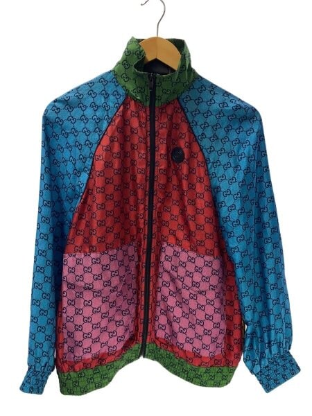 ジ*ジ様 グッチ トラックジャケット セットアップ Mサイズ位 総柄 タグ無し 1.jpg