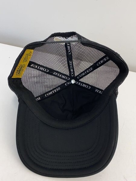 corteiz ブラック メッシュキャップ