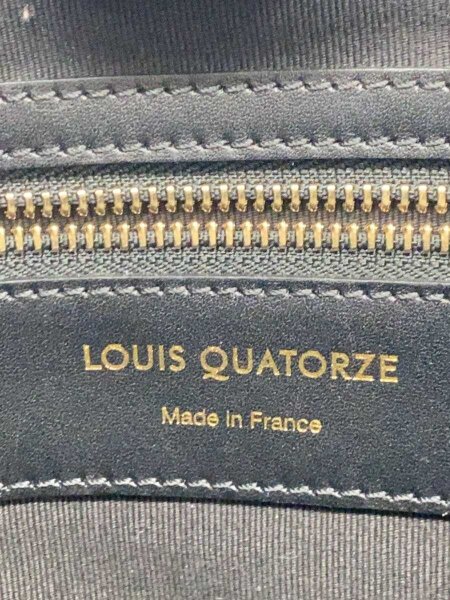 Louis Quatorze(ルイキャトルズ) / ハンドバッグ/レザー/BLK/無地 