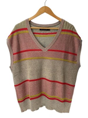 COGNOMEN / ニット・セーター(薄手)/L/ウール/マルチカラー/tc-kn-u05// COGNOMEN(コグノーメン) / ニット・セーター(薄手)/L/ウール/マルチ