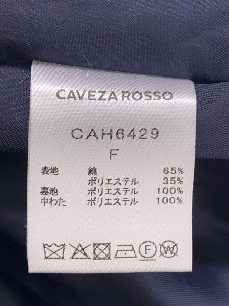 CAVEZA ROSSO / コート/FREE/コットン/NVY/無地/cah6429 CAVEZA ROSSO(カベサロッソ) / コート/FREE/コットン/NVY/無地/cah6429