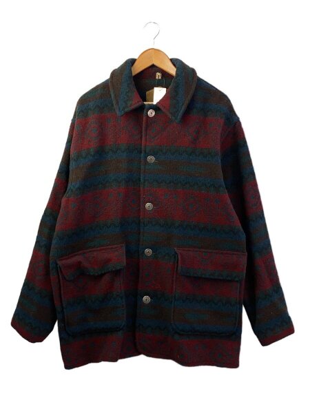 美品✨WOOLRICH 90s ジャケット コート ネイティブカラー Sサイズ Woolrich(ウールリッチ) / 90s/USA製/ウールジャケット/ネイティブ柄/L