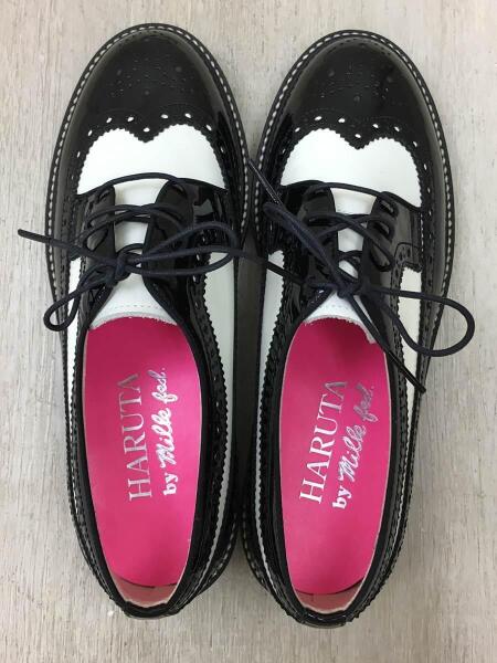 HARUTA(ハルタ) / ウィングチップシューズ/24cm/BLK/ハルタ/ミルク 
