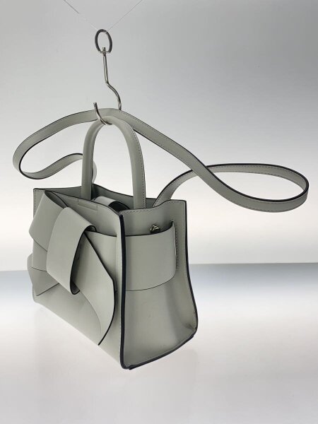 FRAY I.D(フレイアイディー) / バイカラーリボンミドルバッグ/フェイク