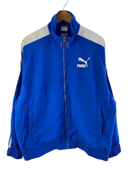 PUMA(プーマ) / T7 OVERSIZE WOVEN TRACK JACKET/L/ナイロン/BLU/無地 