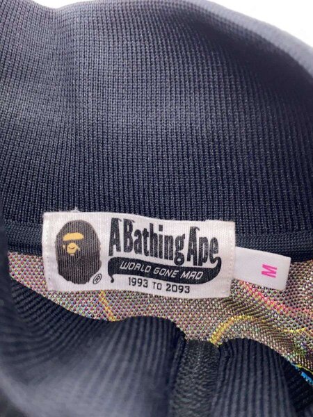 A BATHING APE(アベイシングエイプ) / ジャージ/M/ポリエステル/BLK/総 