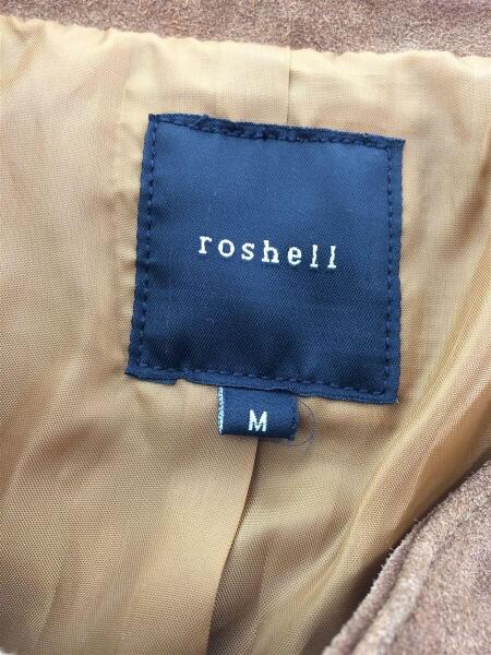 roshell(ロシェル) / シングルライダースジャケット/M/スウェード/CML 