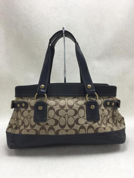y2k COACH コーチ サッチェル トートバッグ ハンド シグネチャー COACH(コーチ) / ハンドバッグ/--/シグネチャー/フラップサッチェル