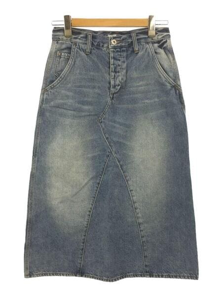 ichi(イチ) / ロングスカート/M/コットン/IDG/デニムスカート