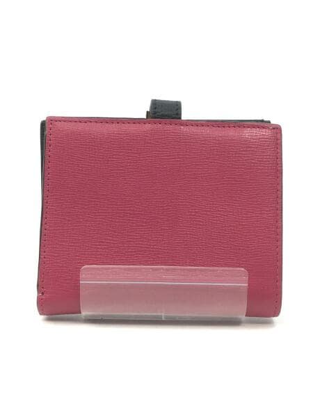 LANVIN en Bleu(ランバンオンブルー) / 2つ折り財布/レザー/PNK/無地